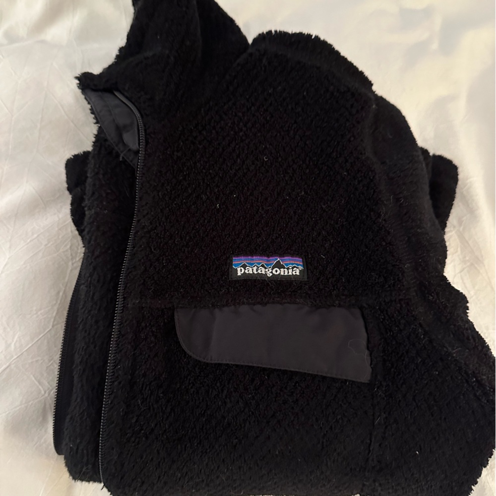EUC Patagonia polartec fleece full zip, size small